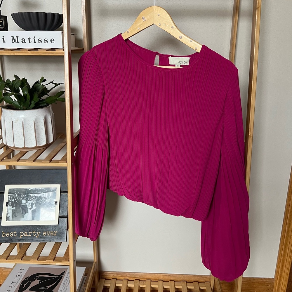 Fuschia Blouse